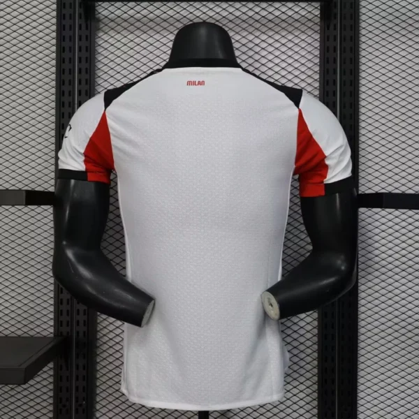 2025-2026 Player Version AC Milan Aaway Football Jersey