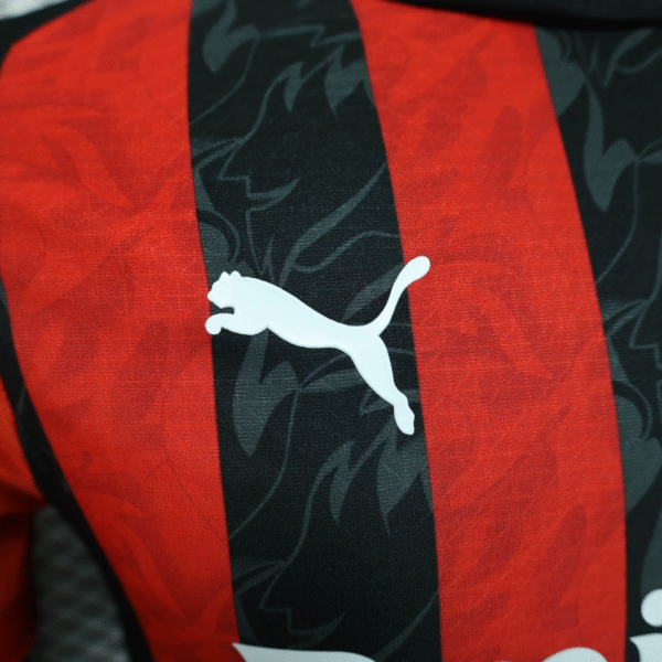 2025-2026 Player Version AC Milan Home Football Jersey