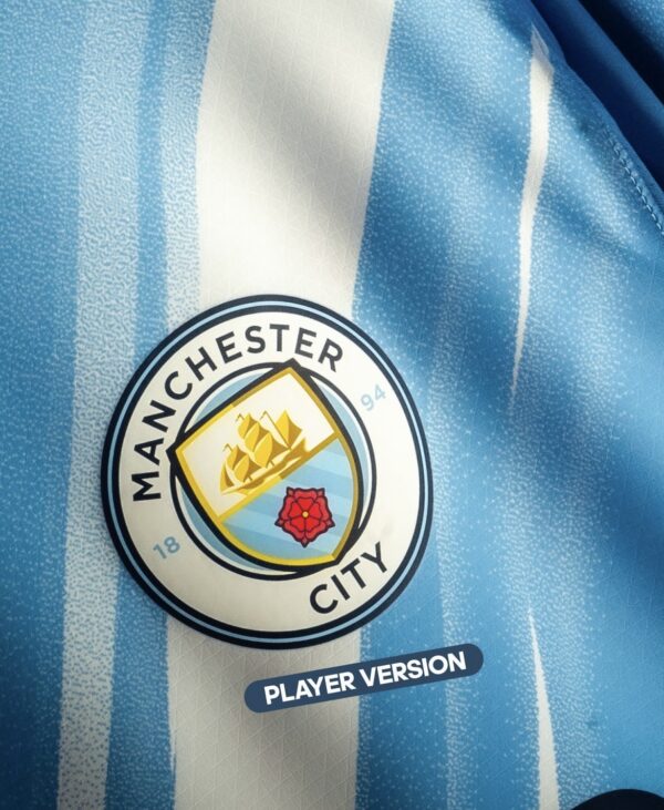 Manchester City 2025/26 Home Kit (Player Version)