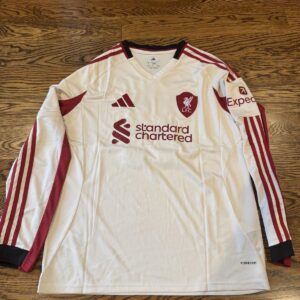Liverpool FC 2025/26 Away Full Sleeve Jersey (player version)